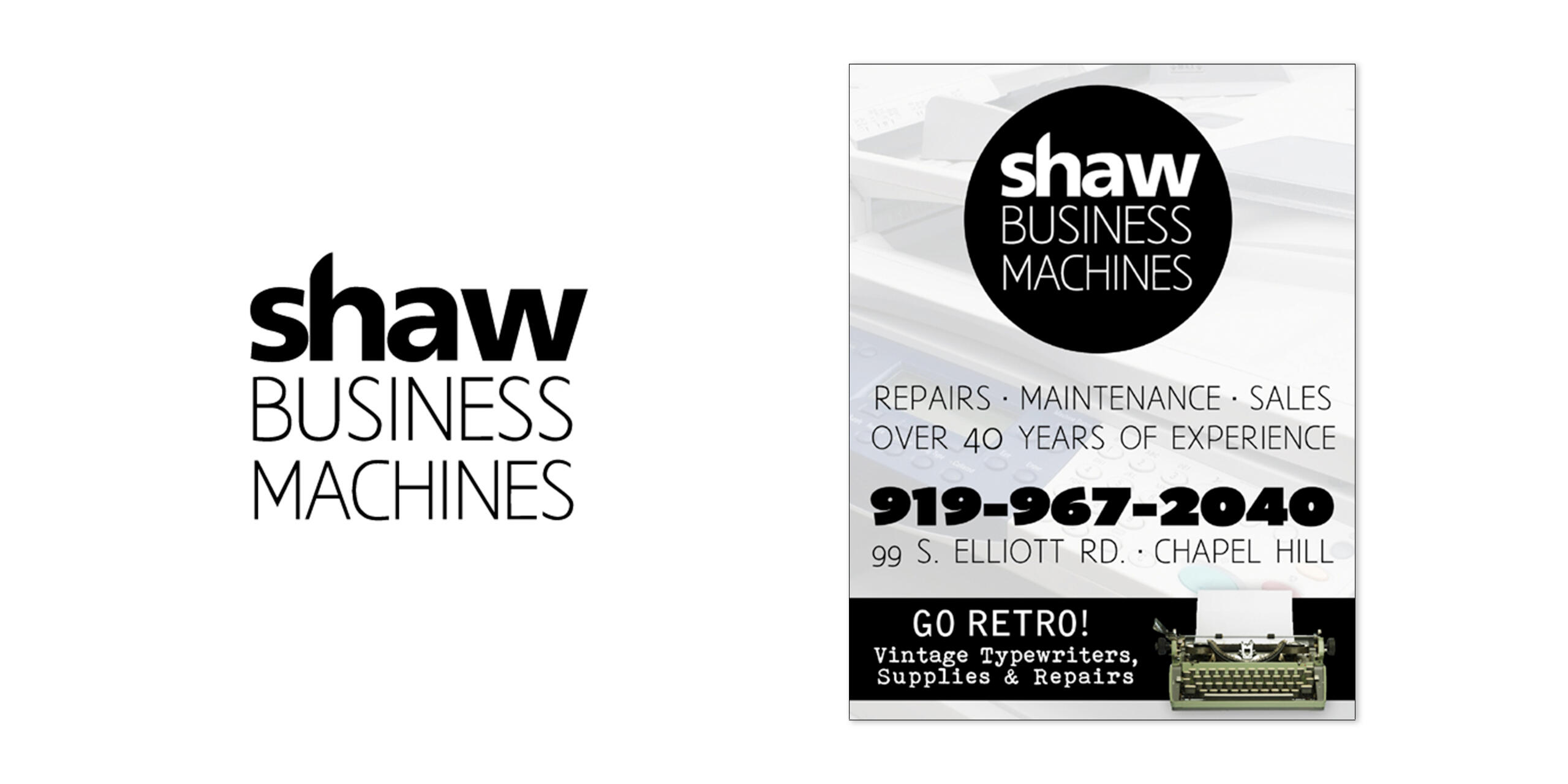 Images of logo and flyer